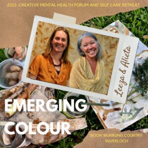 THE EMERGING COLOUR OF A DIFFERENT PERSPECTIVE with Leeza Stratford and Alieta Belle