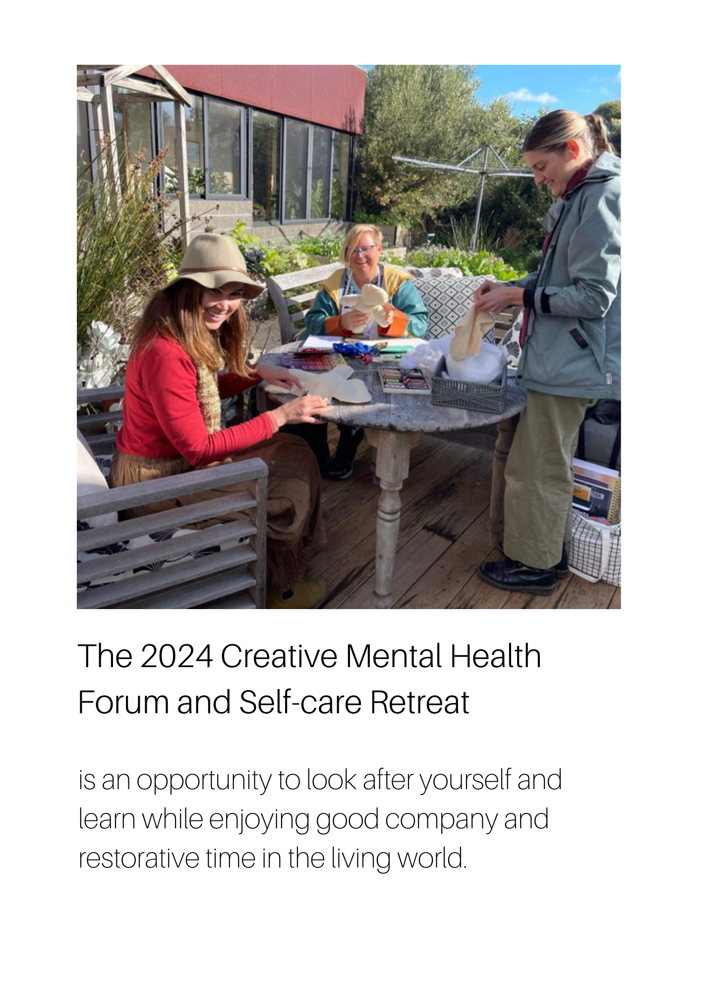 Creative Mental Health Forum 2024 Carla Van Laar   6 CMH 2024 