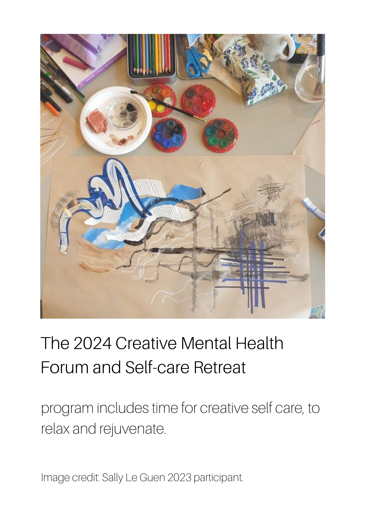 Creative Mental Health Forum 2024 - Carla van Laar