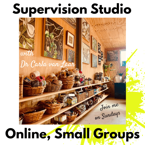 Dr Carla van Laar Creative & Experiential Therapy, Creative Mental Health, Creative Supervision